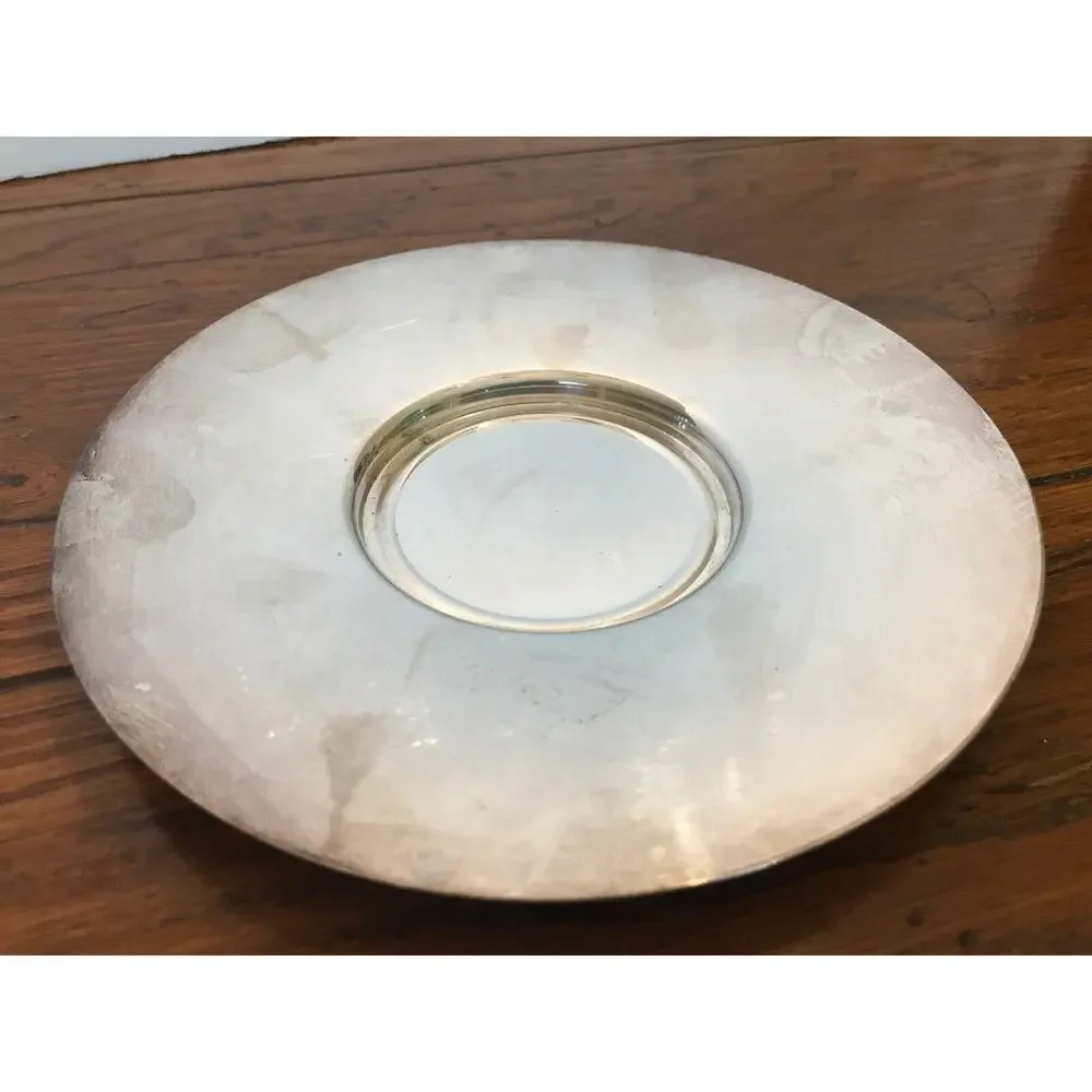 FB Rogers Silver co 1883 Double Sided Sauce Server No. 856 & Bottom Plate
